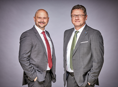 Robert Heckl und Christian Sperr 